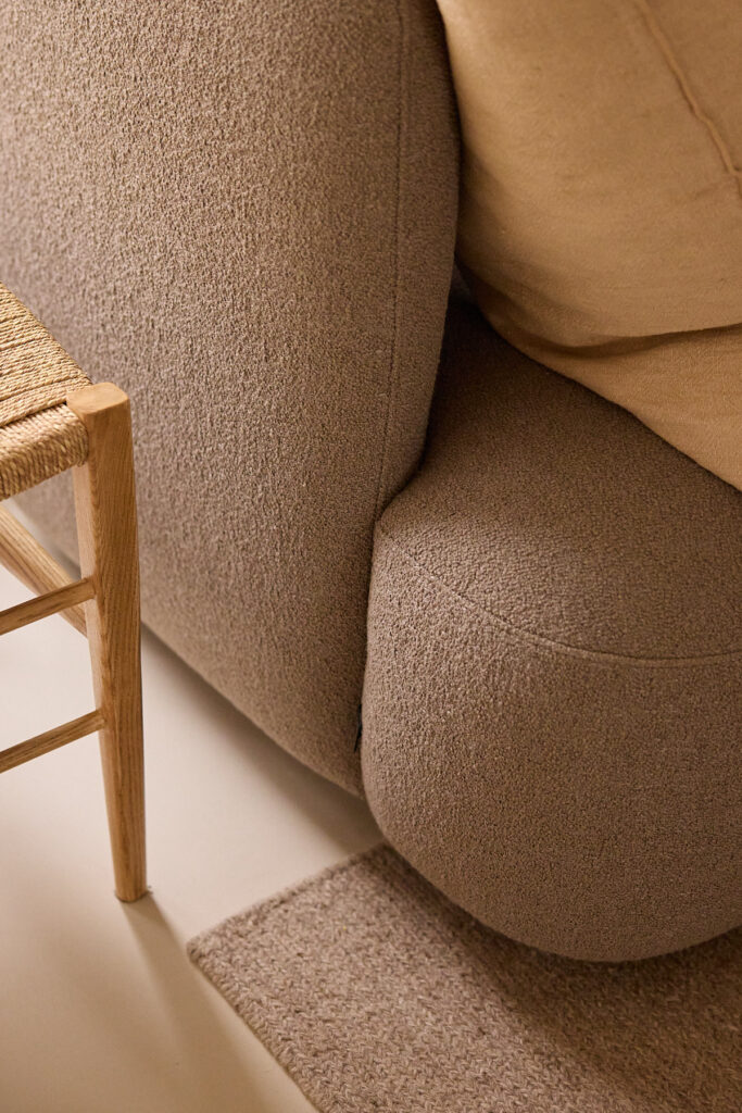 materialisering in woonkamer