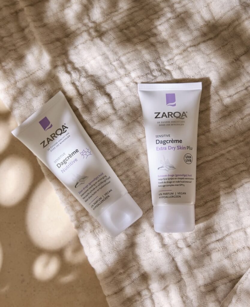 Zarqa skincare productfotografie