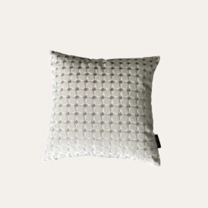 Sierkussen Alexia Crème/Zandkleur – Luxe Velours Kussen