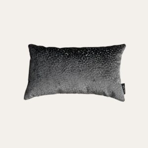 Sierkussen Flora Grijs – Luxe Velours met Chique Patroon