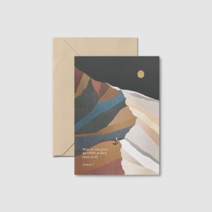 Kaart, de Heer, je God staat je bij + envelop